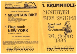 1. Krummholz-MTB-Rennen-Ausschreibung